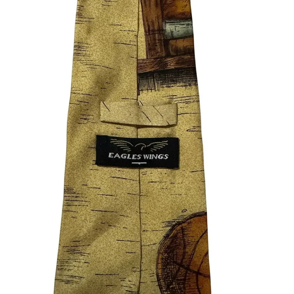 Eagle Wings University Of Oklahoma Sooners Sports Football Baseball Necktie